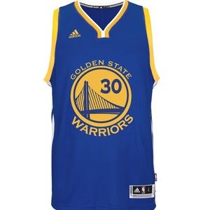 NBA GOLDEN STATE WARRIORS JERSEY CURRY SIZE LARGE